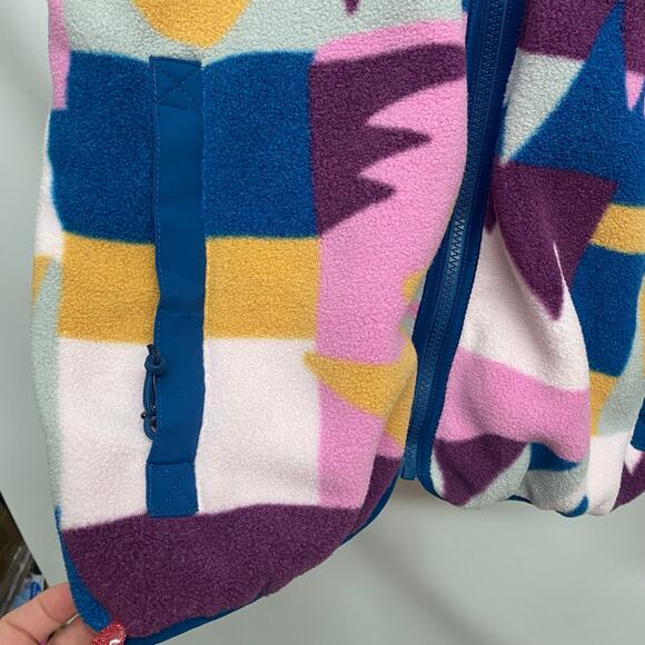 Patagonia Synchilla Full Zip Fleece Jacket Womens M Frontera/Marble Pink New - Picture 3 of 7